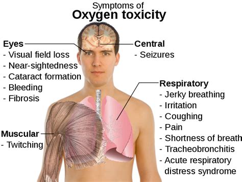 dangers of high levels oxygen.